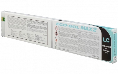 ESL4-4LC, 440мл, картридж Light Cyan ECO-Sol MAX2