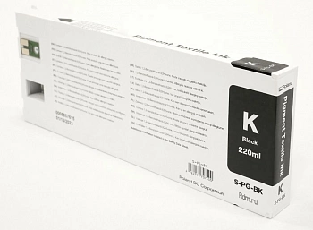 S-PG2-2BK, 220мл, картридж Черный Pigment DTF