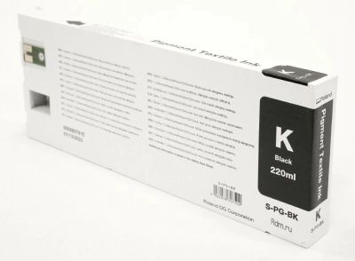 S-PG2-2BK, 220мл, картридж Черный Pigment DTF