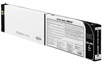 ESL5-5BK, 500мл, картридж Black ECO-SOL MAX3
